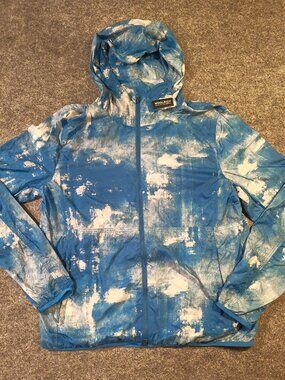 Woolrich John Rich & Bros Cloud‑Wash Hooded Jacket | Men’s M | Blue